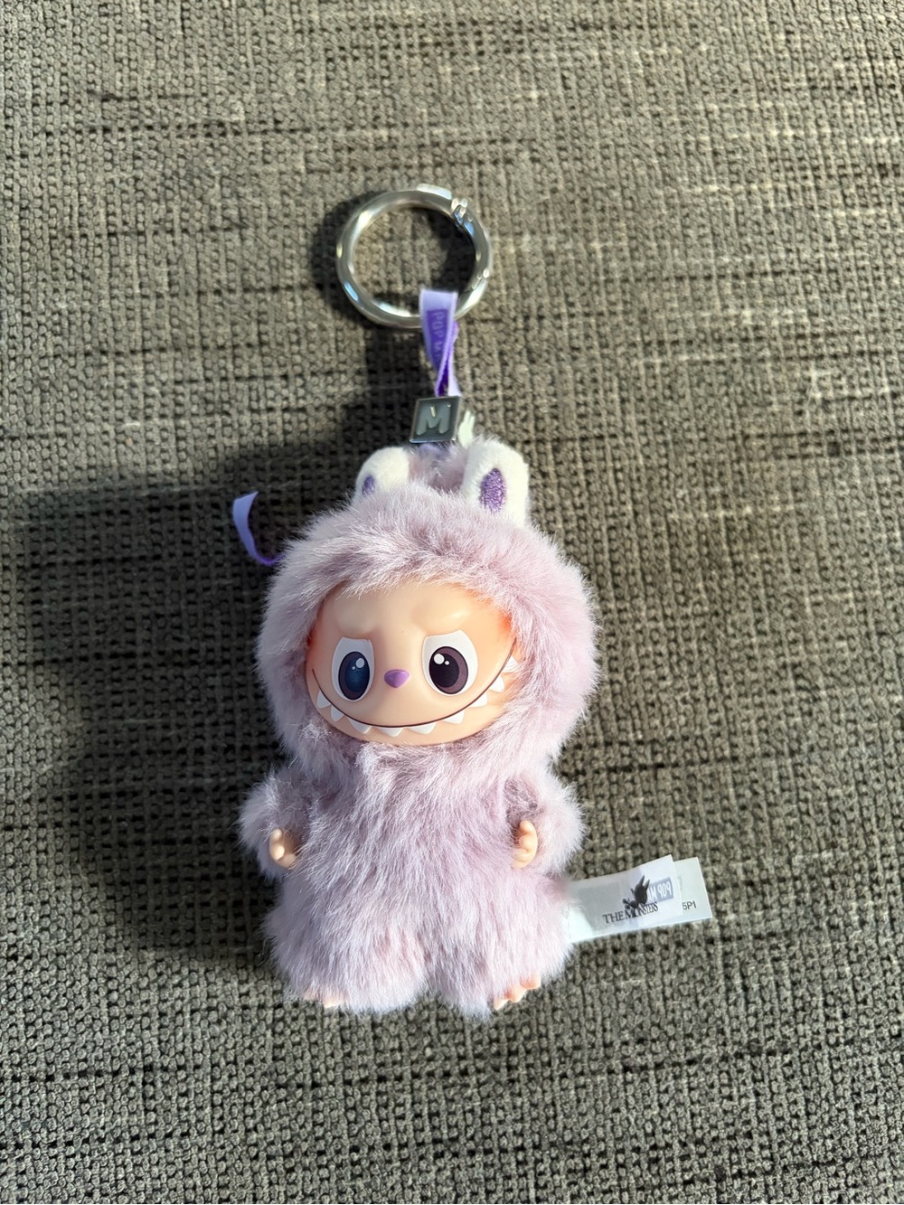 POP MART Labubu The Monsters Pin For Love Series Mini Vinyl Plush Doll Pendant M